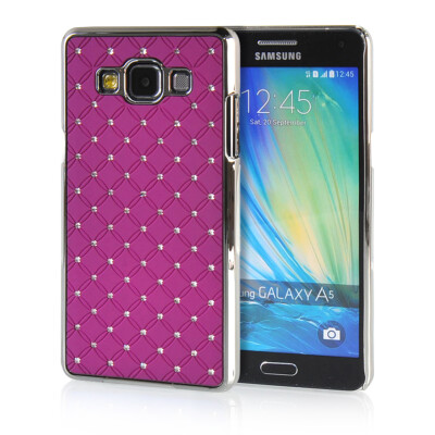 

MOONCASE Hard Chrome Plated Star Bling Back ЧЕХОЛ ДЛЯ Samsung Galaxy A5 Purple