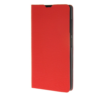 

MOONCASE Leather Wallet Case Classical Flip Book Card Slot Bracket Back Case Cover for Nokia Lumia 540 N540 Red01