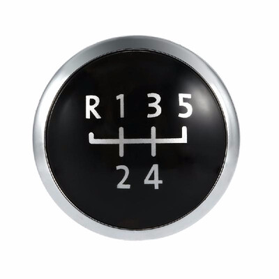 

5 Speed Gear Knob Badge Emblem Cap Knob Cover Replacement for VW T5 Transporter 2003-2010