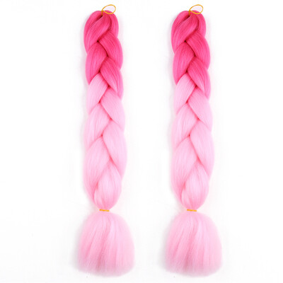 

2T 3T Jumbo Braids Hairstyles Hair For Russian Women Colors Synthetic Braiding Hair