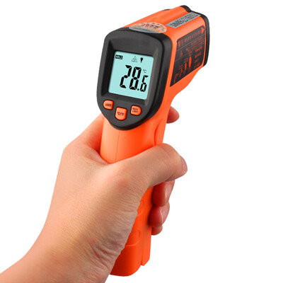 

Victory Instrument VICTOR Infrared Thermometer Industrial Oil Temperature Thermometer Digital High Temperature Home Maintenance Laser Non-contact Handheld VC302B -32 to 380 degrees