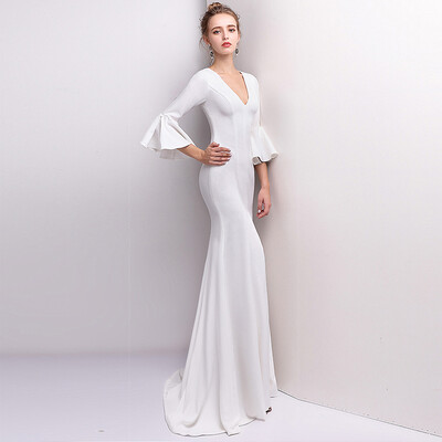 

Mermaid Evening Dress Three Seasons Frill Long Special Dress Dress 2018