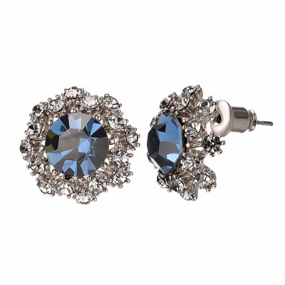 

Yoursfs Vintage Stud Earrings for Women Dainty Crystal Earrings Party Jewelry Flower Earrings