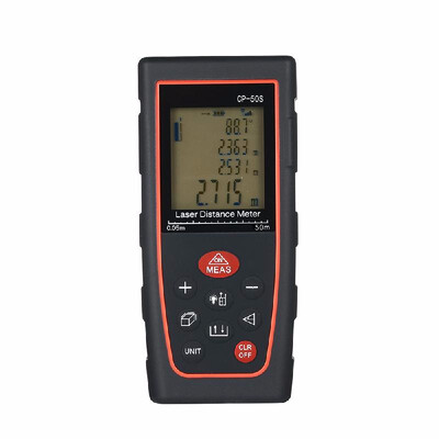 

Portable Handheld LCD Digital Laser Distance Meter Area Volume Measurement Tool High Precision ±2mm Accuracy Range Finder Measurin
