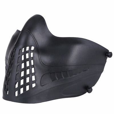 

Tactical Helmet Version Half Lower Face Mask Protective ARC Rails Bi-service of Head & Fast Helmet Mask CS Airsoft Game