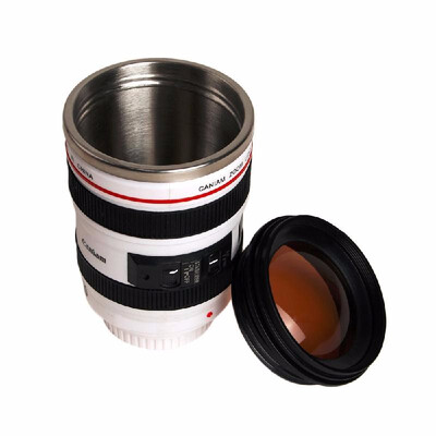 

DIY Stainless Steel Vacuum Flasks Travel Coffee Mug Camera Lens Cup