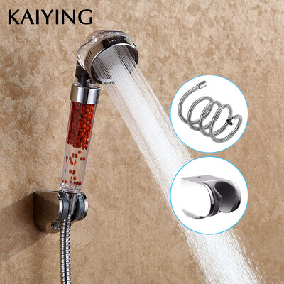 

KAIYING Water Saving Shower Head Anion SPA Filtration Handheld Nozzle Supercharger Shower Head Bathroom AccessoriesTH1104
