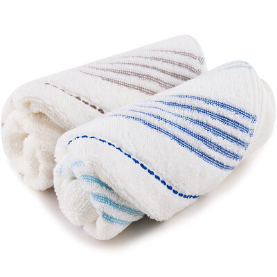 

Sanli towel home textiles cotton&elegant satin stalls 2 combination of washing face face towel 32 × 72cm