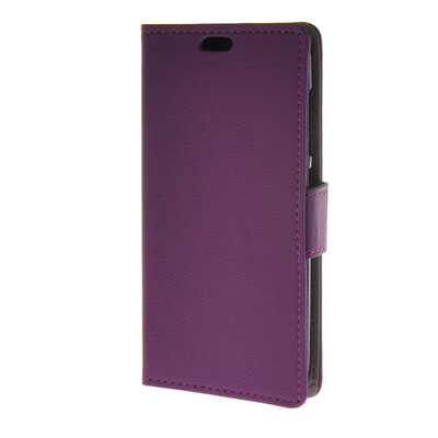 

MOONCASE Soft skin PU Wallet Flip Card Stand Back Leather Case Cover for Huawei Ascend Y520 Purple