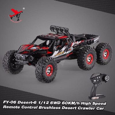 

Original FEIYUE FY-06 Desert-6 112 6WD 24G 60KMh High Speed Remote Control Brushless Desert Crawler Car