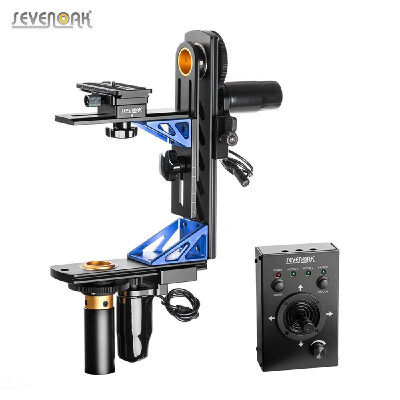 

Sevenoak SKECH04 Electronic Pan&Tilt Head Variable Speed Wired Remote Control 360° Panning&Tilting for Canon Nikon Sony D