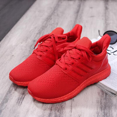 

Women running shoes Casual flying woven couple sports shoes Lacing men outdoor sports shoes