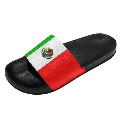 

Fashion Casual 2018 World Cup Slippers Mexican Men&Women Sports Slippers Custom Shoes