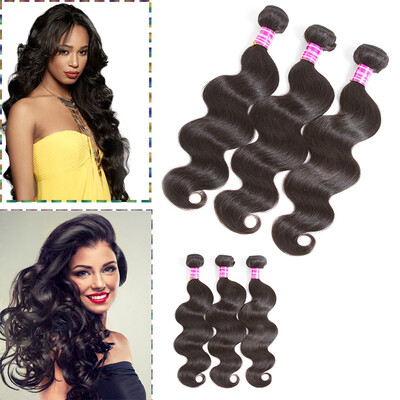 

Glary Mongolian Virgin Hair Wefts Body Wave Wholesale Human Hair Weaves 3 Bundles Cheap Human Hair Natural Black Color