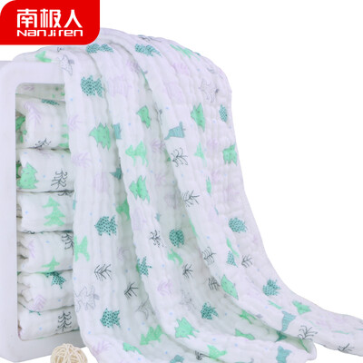 

Antarctic Nanjiren childrens pillow towel cotton wash towel newborn baby rectangular towel baby gauze bath towel baby slobber towel Qionglin Yushu 3050CM
