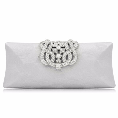 

Milisente 2018 New Arrival Evening Clutch Crown Buckle Women Bags Top Quality Female Clutches Ladies Wedding Bag