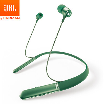 

JBL LIVE 200BT neck-mounted wireless Bluetooth headset in-ear headphones sports music headphones ice lake blue