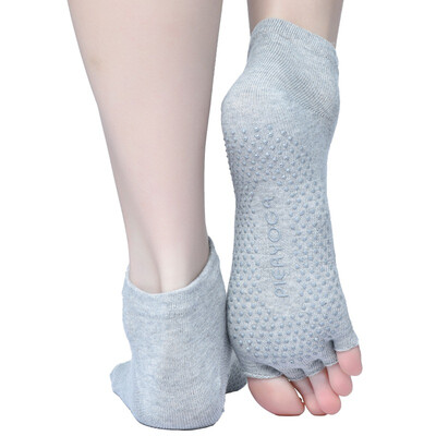

Pierre yoga pieryoga defensive leak finger five fingers yoga socks dress gray