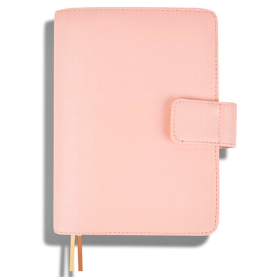 

kinbor leather surface A6 hand book book calendar notepad diary hand book strawberry pudding DTB6125
