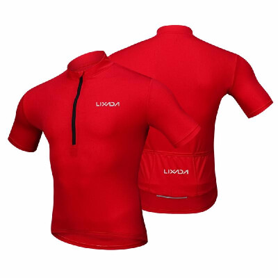 

Romacci Lixada Mens Cycling Jersey Breathable Quick Dry Bike Biking Short Sleeve Shirt