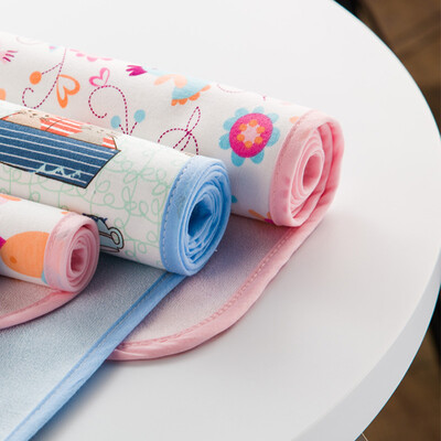 

SUNVENO Новорожденный младенец сменяет подушечки Baby Covers Pretty Nappy Изменение водонепроницаемой хлопчатобумажной ткани с подгузником