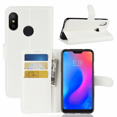 

for Xiaomi Mi A2 Lite WIERSS Wallet Phone Case for Xiaomi Redmi 6 Pro 3GB 4GB 32GB 64GB Flip Leather Cover Case Etui Fundas