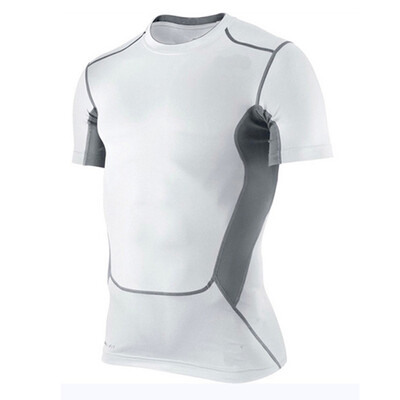 

Quick Dry Fitness Tights Running Set Gym Sportswear Short Sleeve T-Shirt