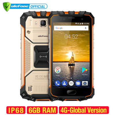 

Ulefone Armor 2 IP68 Waterproof Mobile Phone 50 Inch FHD 6GB RAM 64GB ROM Helio P25 Octa Core 26Ghz NFC 4700mAh Rugged Smartphon