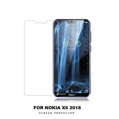 

for Nokia X6 TA-1099 58" WIERSS Tempered Glass Screen Protector Film for Nokia X6 TA-1099 58" glass film
