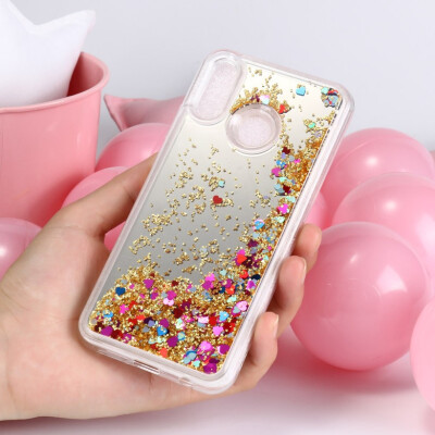 

Akabeila Cover for Huawei P20 Lite Nova 3E Case Soft Mirror Dynamic Glitter Phone Protector Cover Shell