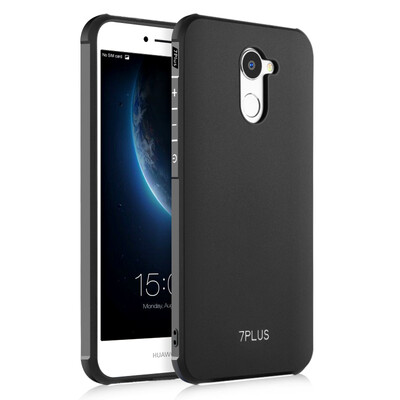 

Goowiiz Phone Case For Huawei Honor Play 6AEnjoy 7 Plus Carved Dragon Thin Matte soft Silicone Prevent falling