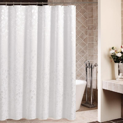 

Htovila 72x72 Printed Polyester Waterproof Mildewproof Shower Curtain Decorative Bathroom Curtain with 12pcs Hooks