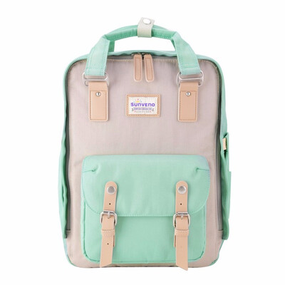 

Sunveno Designer Women Fashion Backpack Multifunctional Backpack Large Capacity Multicolor School Bag Zipper Bag
