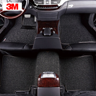 

3M silk circle car mats song poetry mats to enjoy the series black