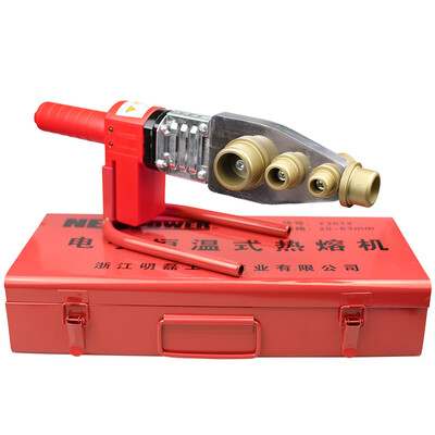

Neopower constant temperature fuser ppr pipe fuser hot melt machine PB PE20-63 heat plastic welding machine 900W welding machine