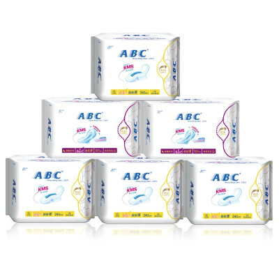 

ABC0.1cm ultra-thin breathable daily sweet sleeping sanitary napkin combination 6 pack (day 32 + plus night 6)