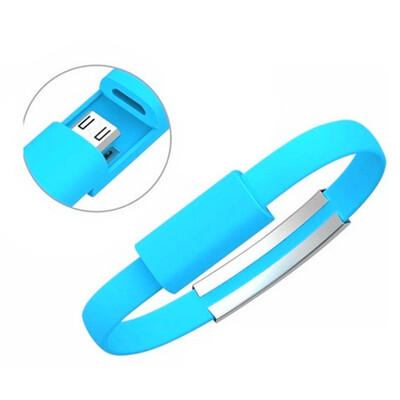 

firstseller micro - USB - кабеля зарядного устройства, данные субтитры: браслет для Apple iPhone и Android