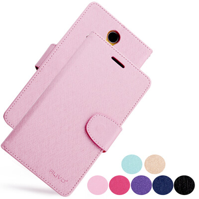 

Redmi Note 2 Mooncase Silk and Maple Flip Folio PU Leather Case For Xiaomi Redmi Note 2 (5.5