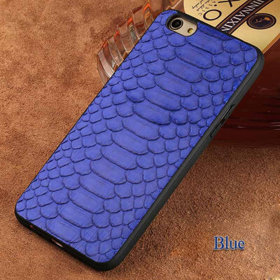 

Genuine Leather Phone Case For OPPO R9 Case Python Skin Back Cover For R11 R11s Plus Case