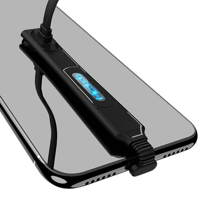 

Mcdodo CA - 4891 8 Pin Gaming Charging Cable LED Light TPE 2A 18M for iPhone elbow design 2A current guarantees fast charge