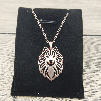 

New Samoyed Necklace Trendy Style Samoyed Pendant Necklace Women Fashion Pet Dog Jewellery