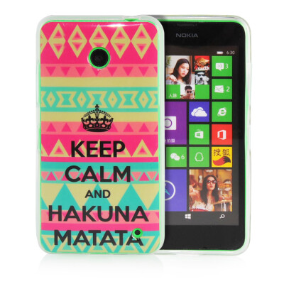 

MOONCASE Cute Owl Soft Flexible Silicone Gel TPU Skin Shell Back Case Cover for Nokia lumia 630