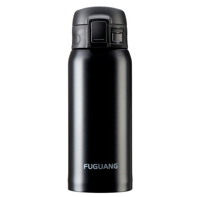 

Jingdong Supermarket] Fu Guang vacuum stainless steel men and women business bomb cover portable insulation Cup 480ml green (WFZ1013-480
