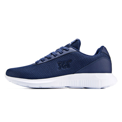 

361 degrees mens shoes running shoes lightweight shock absorption breathable sports shoes 67183270-2 midnight blue 361 degrees white 44