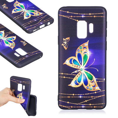

BEFOSPEY Painting Relief Protective Soft TPU Case For Samsung Galaxy S9201858"