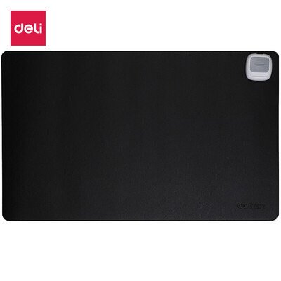 

Deli deli 3690 desktop heating pad warm table mat office warm table treasure fever mouse pad black
