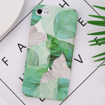 

Tropical Green Leaves Phone Case For iPhone 6 6s 7 8 Plus