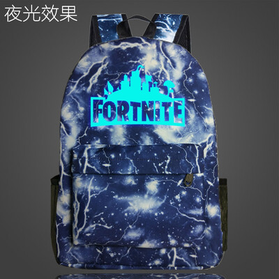 

Fornite Night School Bag Mens&Womens Backpacks Youth Campus Duplex Fashion Trend