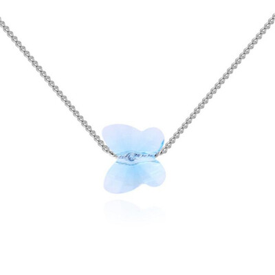 

Crystal from Austrian Butterfly Necklace Women High Quality Fashion Jewelry Rhinestone Pendant Accessories 28795