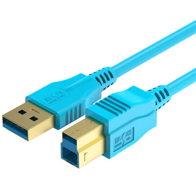 

Shengwei USC-3010 Gold Edition USB30 high-speed printing line 1 meter A public to B public printer data cable